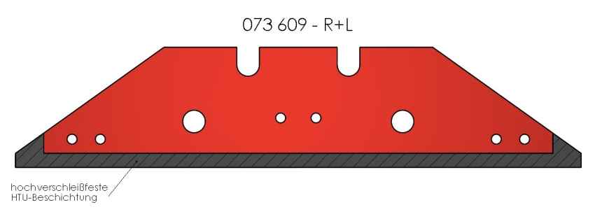 HTU- Anlagen Typ Kverneland 073609 lang - Links